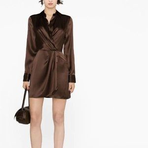 Reformation Alaine Silk Dress